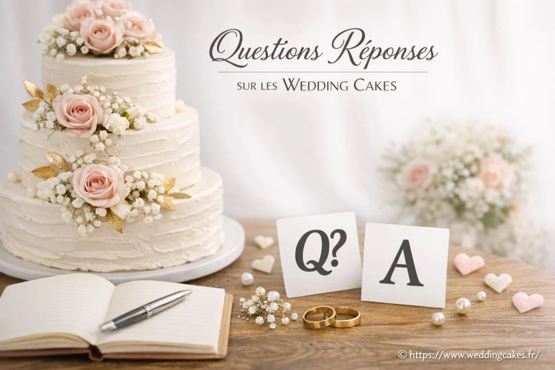 Questions Réponses sur les Wedding Cakes