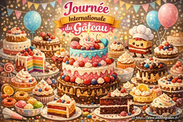 Journée internationale du gâteau : Célébrez la gourmandise créative