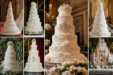 Les gâteaux de mariage royaux les plus incroyables