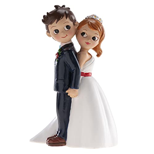 dekora – Figurine pour gâteau de mariage «Mariés Tournant le