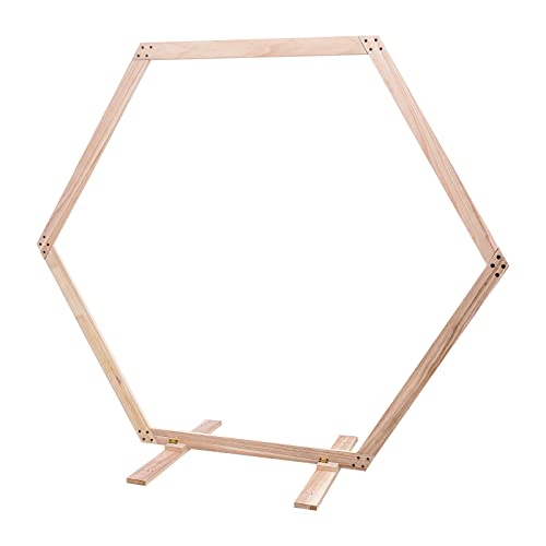 Arche de mariage - Cadre hexagonal - 2,33 m - Arche de maria