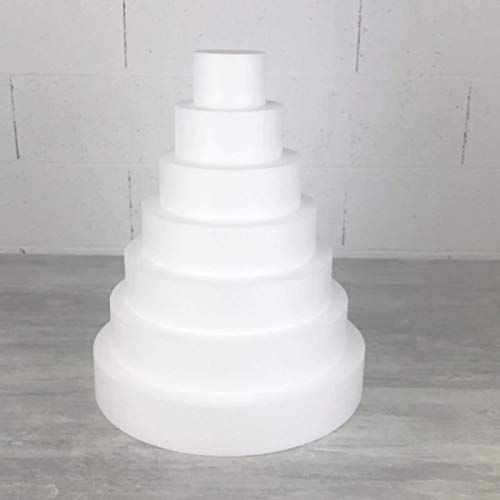 Lealoo Pièce montée Présentoir en polystyrène Haute densité,