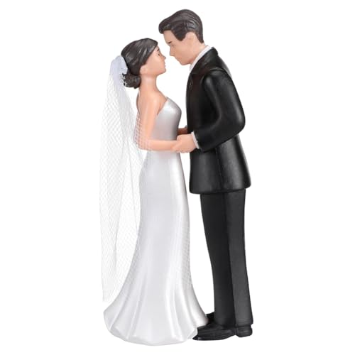 Figurine Couple Mariage Élégante 11cm