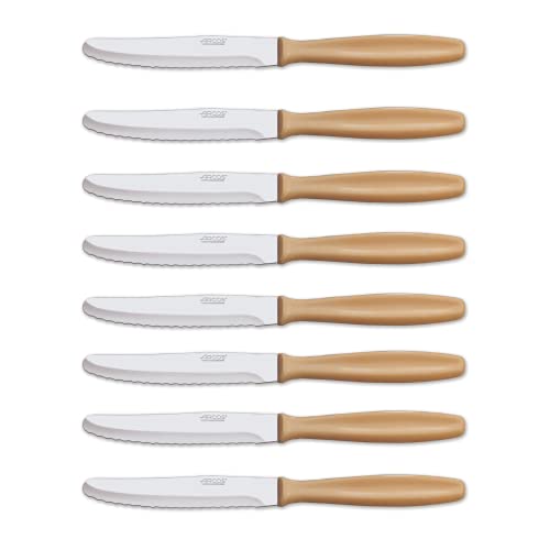 ARCOS Set 8 Couteaux à Dessert Dentelés Nitrum 105 mm | Manc