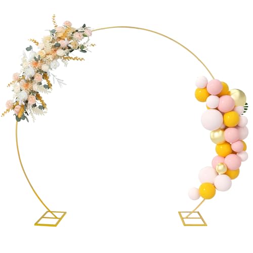 Arche Ballon Métal Doré 2,5m