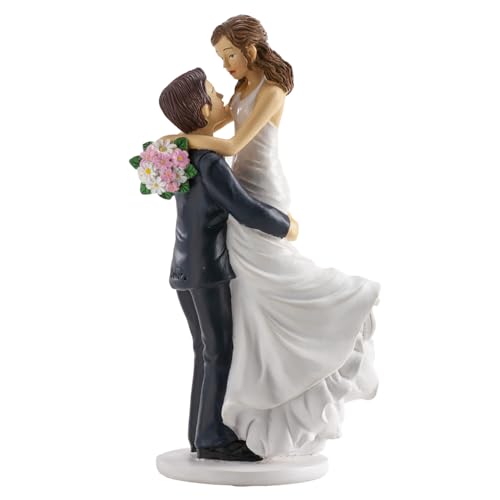 dekora – Figurine pour gâteau de mariage – 18 cm de hauteur 