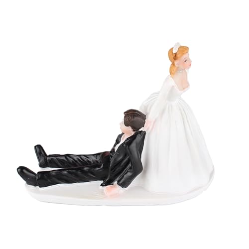 Figurine de Gâteau de Mariage Couple de Mariés Sujet Décorat