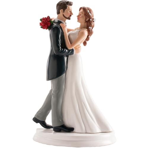 Dekora - 305001 Figurine Mariage 3D Couple Marié Dansant, Re