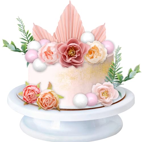 VEGCOO 29 Pcs Décoration Gâteau, Decoration Gateau Mariage B