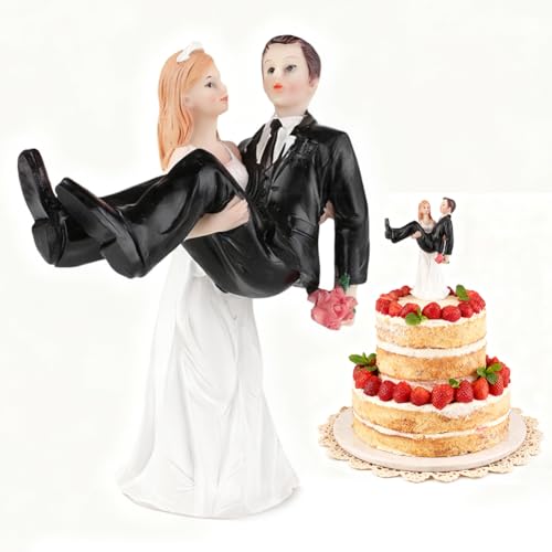 Figurines de Gâteau de Mariage, Couple de Mariés pour Gateau