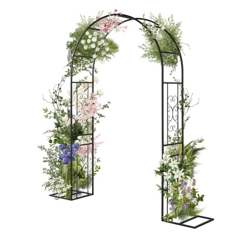 Arche Jardin Fer Rosiers Noire