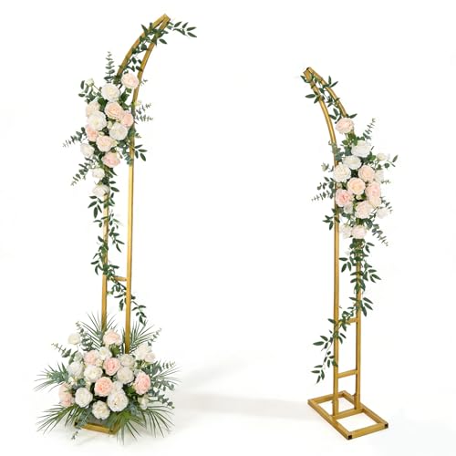 Arche de Mariage 1.8×2.1m en Métal, Support Ballon pour Déco